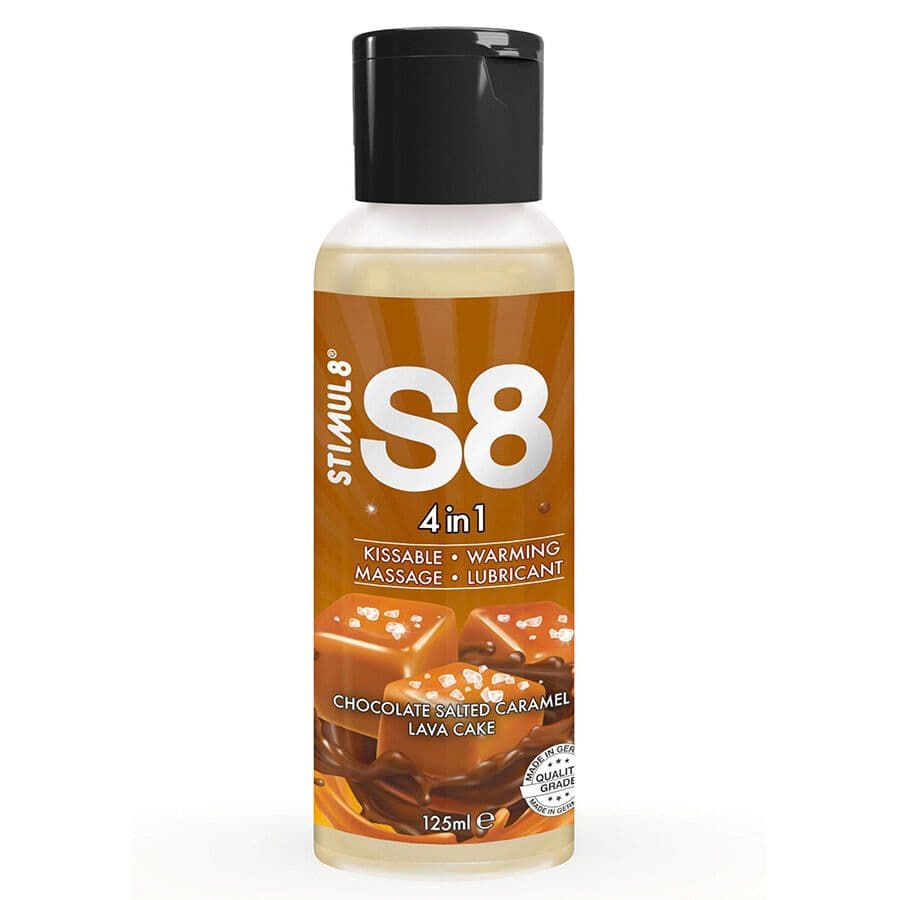 STIMUL8 - S8 LUBRIKANT 4 U 1 ČOKOLADA I SLANI KARAMEL 125 ML