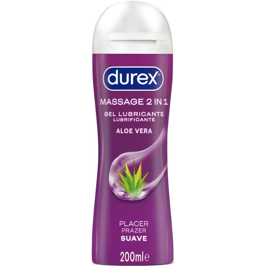 DUREX - SOFT MASAŽNI LUBRIKANT GEL Z ALOE VERO 200 ML