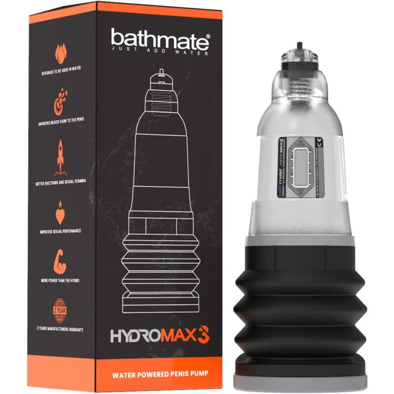 BATHMATE - HYDROMAX 3 PROZIRNA PUMPA ZA PENIS