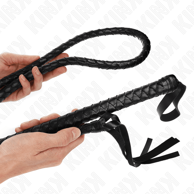 KINK - DUGI ZMIJSKI BIČ, CRNI, 210 CM