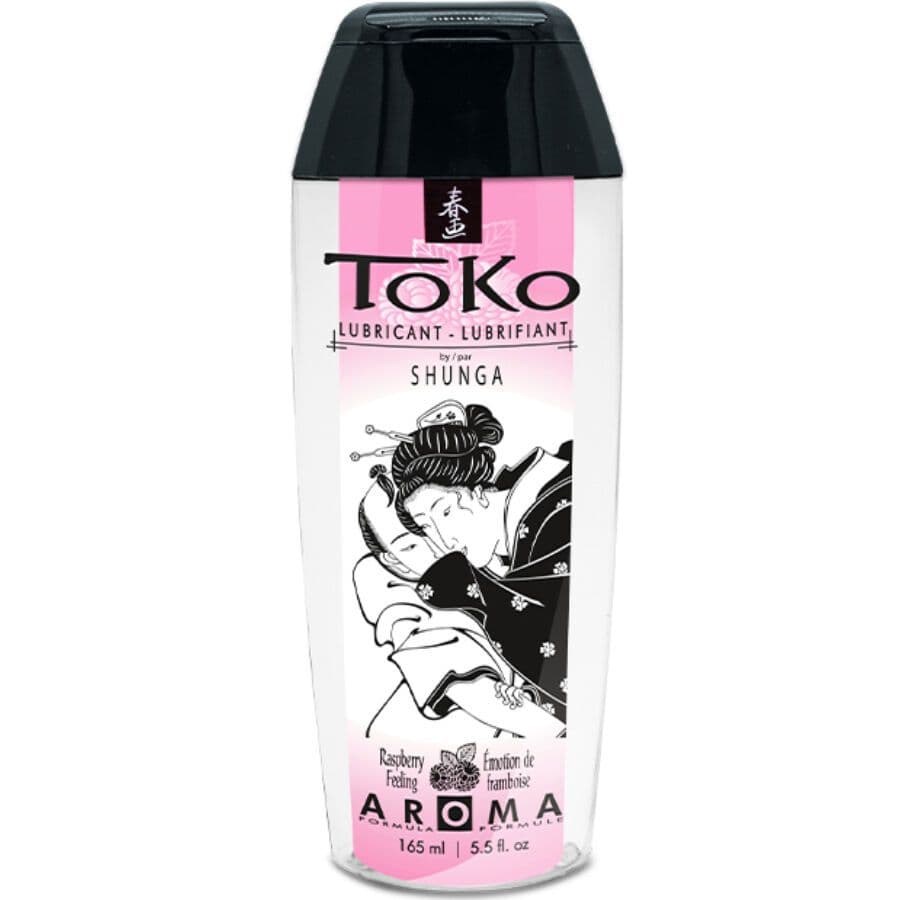 SHUNGA - TOKO AROMA RASPBERRY EMOTION LUBRIKANT S OKUSOM MALINE 165 ML