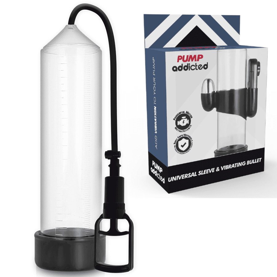 PUMP ADDICTED - RX7 PROZIRNA VIBRIRAJUĆA PUMPA ZA PENIS