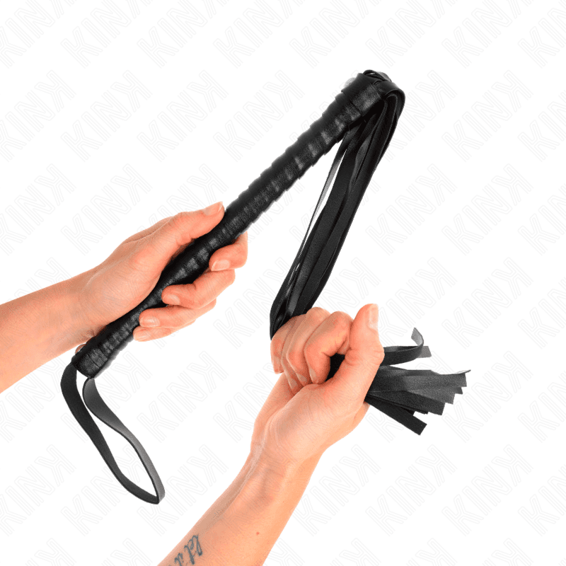 KINK - BIČ S CRNOM TEKSTURIRANOM DRŠKOM, 48,5 CM