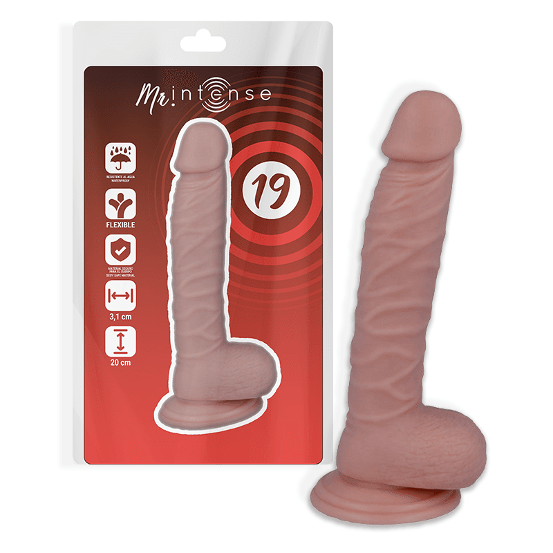 MR INTENSE - 19 realističan dildo, 20 cm Ø 3,1 cm