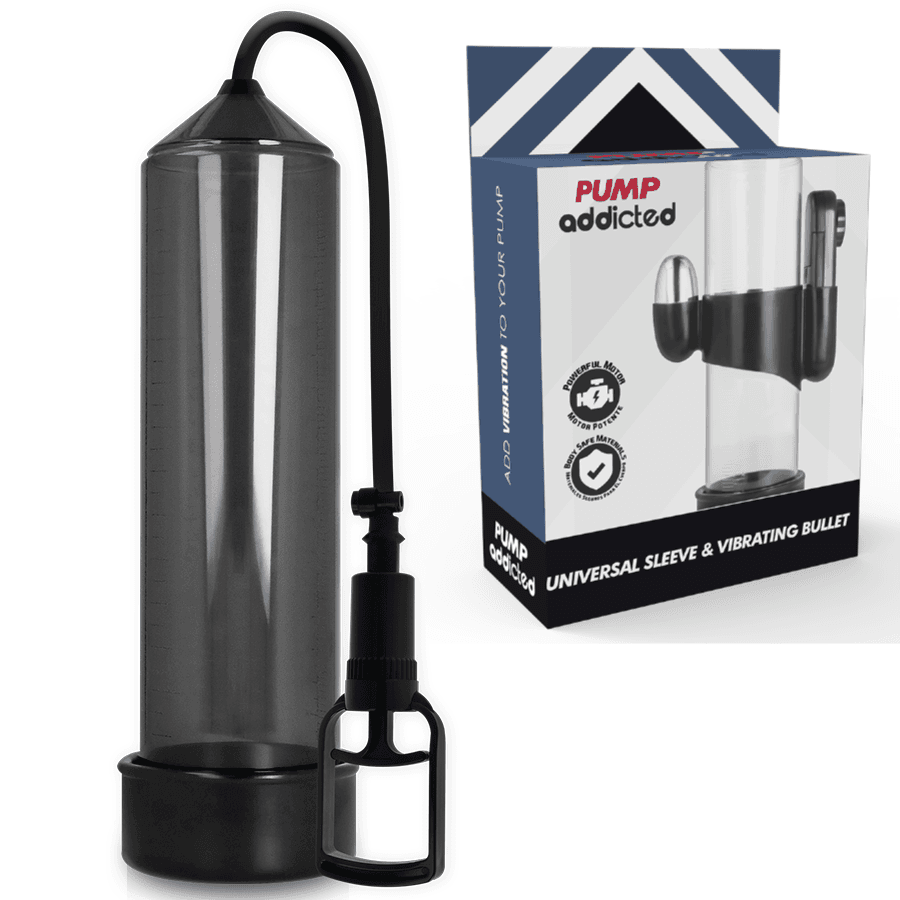 PUMP ADDICTED - RX7 CRNA VIBRIRAJUĆA PUMPA ZA PENIS