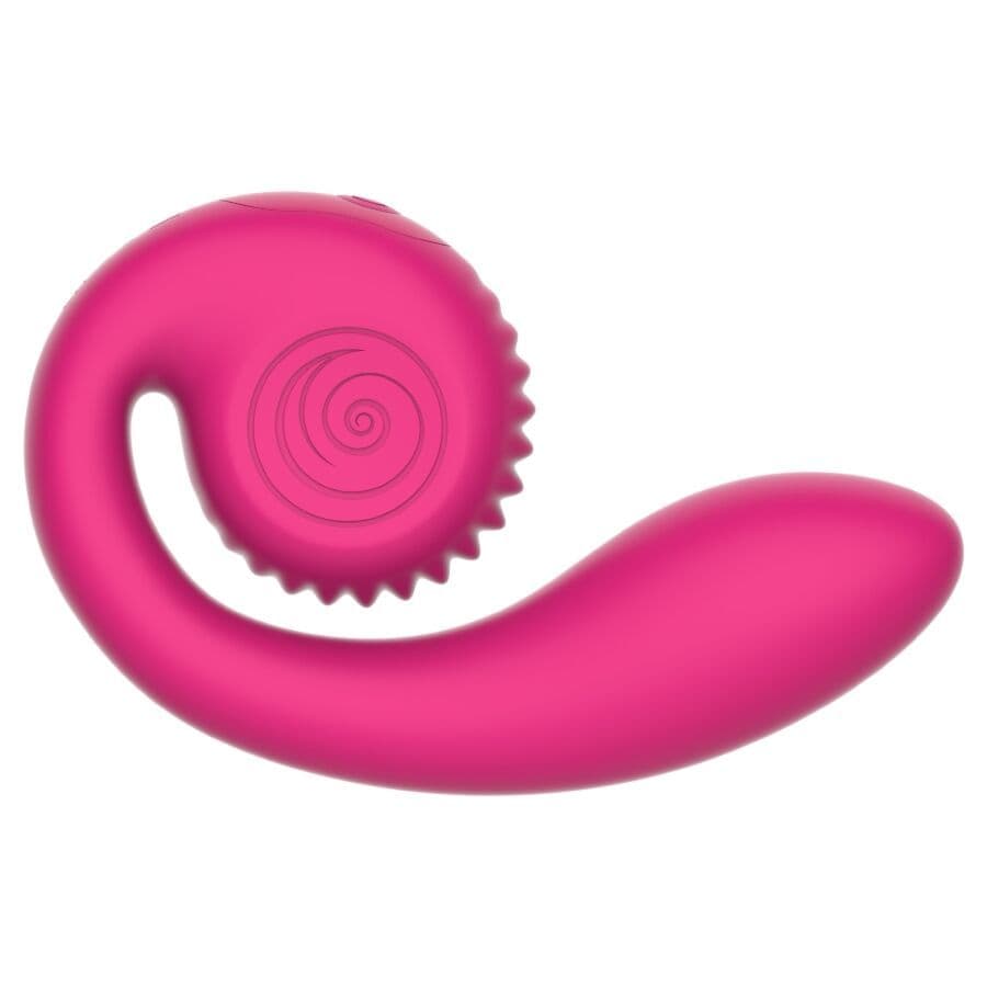 SNAIL VIBE GIZI LITE - VIBRATOR ZA G-TOČKU I KLITORIS, RUŽIČASTI