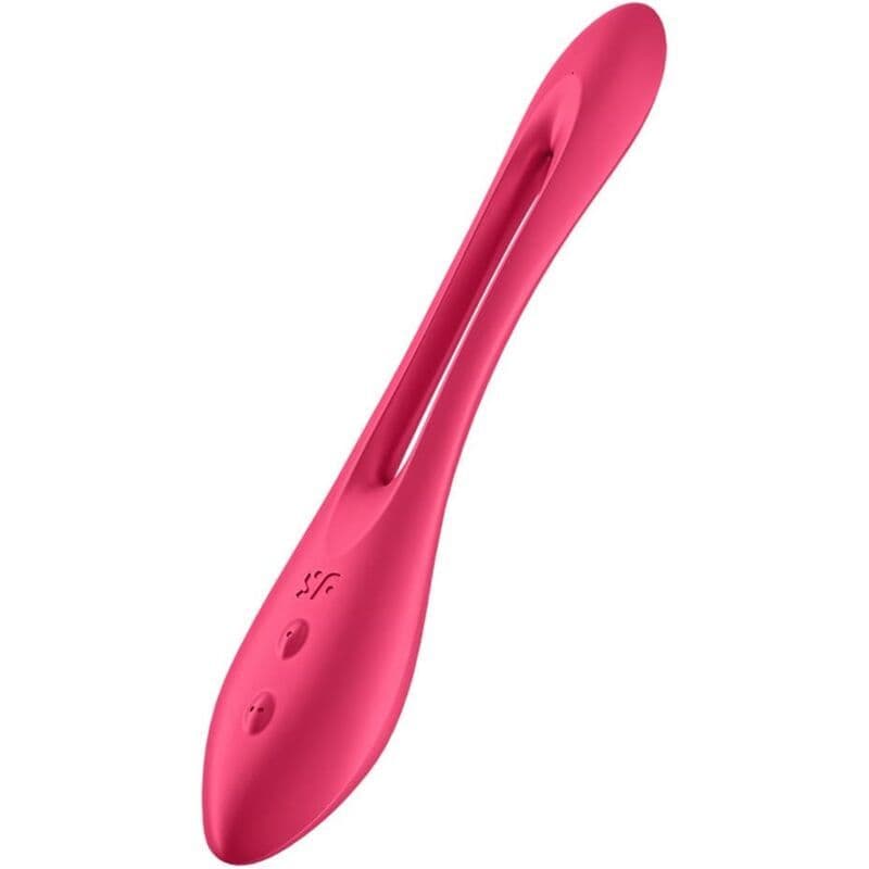 SATISFYER - ELASTIC JOY VIŠENAMJENSKI VIBRATOR, CRVENI