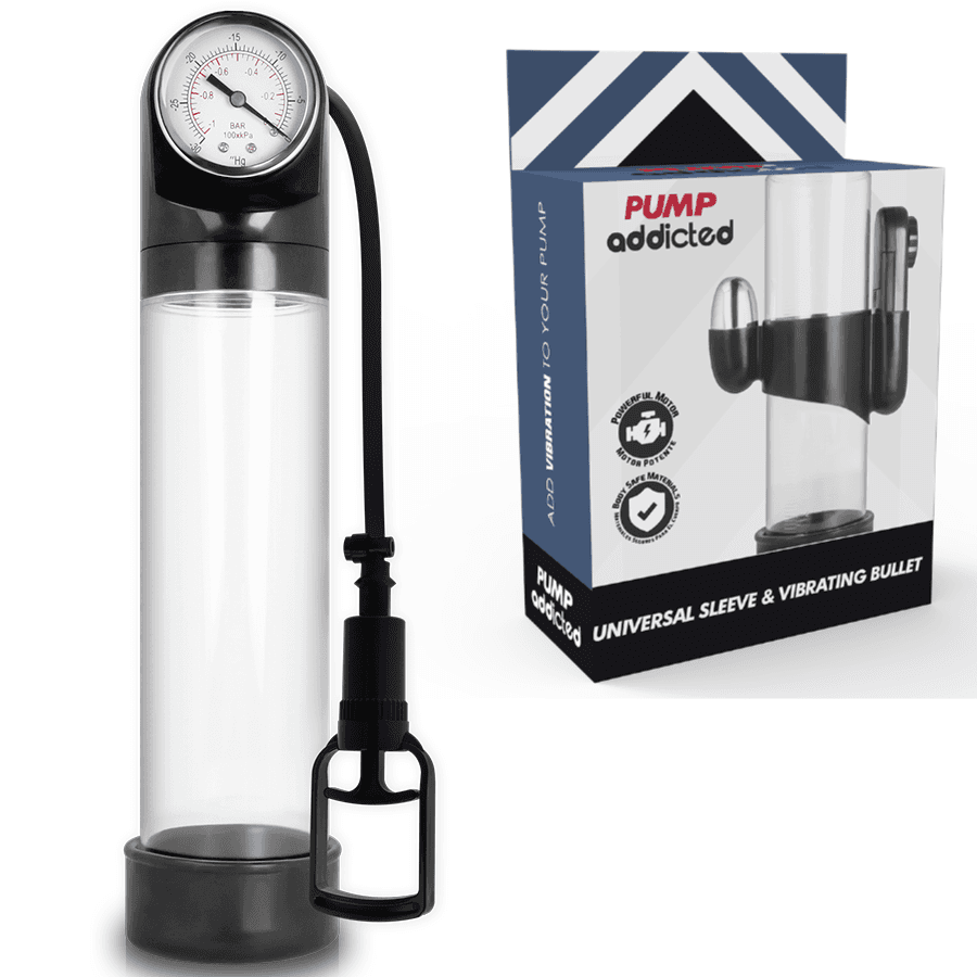 PUMP ADDICTED - RX9 PROZIRNA VIBRIRAJUĆA PUMPA ZA PENIS
