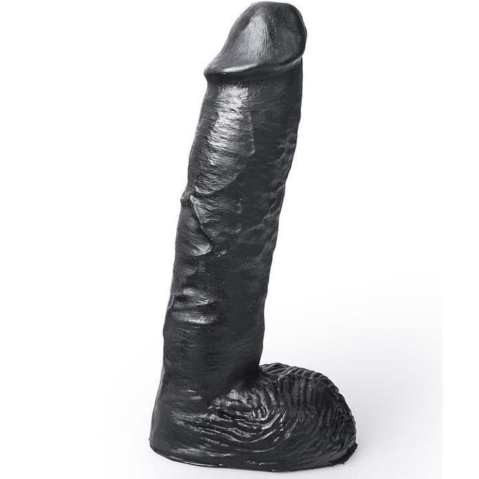 HUNG SYSTEM - REALISTIČAN DILDO CRNE BOJE MICKEY 24 CM