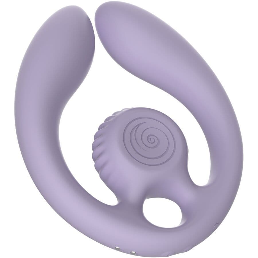 SNAIL VIBE - GIZI DUO STIMULATOR ZA PAROVE S DALJINSKIM UPRAVLJAČEM LILA