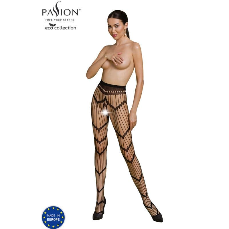 PASSION - ECO COLLECTION TELESNA NOGAVICA ECO S006, ČRNA