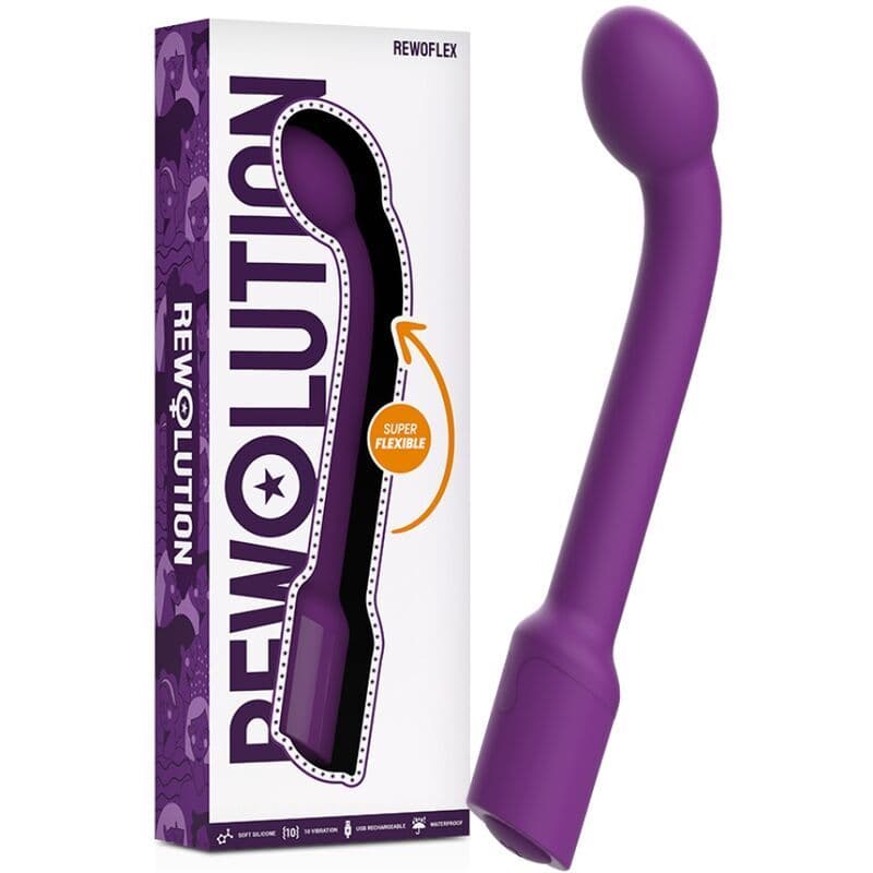 REWOLUTION - REWOFLEX SAVITLJIVI VIBRATOR ZA STIMULACIJU G-TOČKE