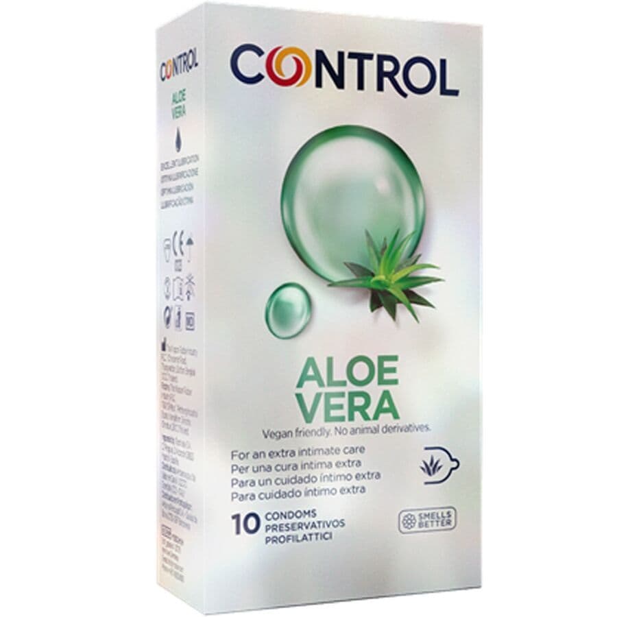 CONTROL - KONDOMI S ALOE VEROM, 10 KOMADA