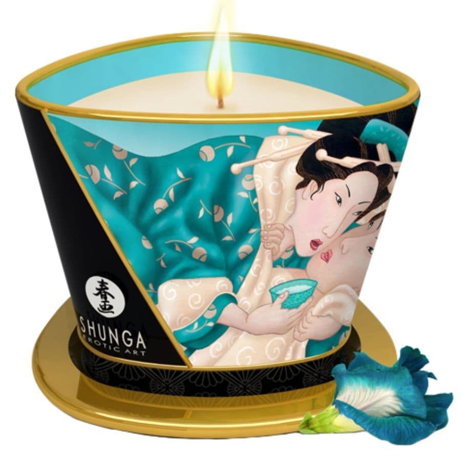 SHUNGA - ISLAND BLOSSOMS MASAŽNA SVIJEĆA 170 ML