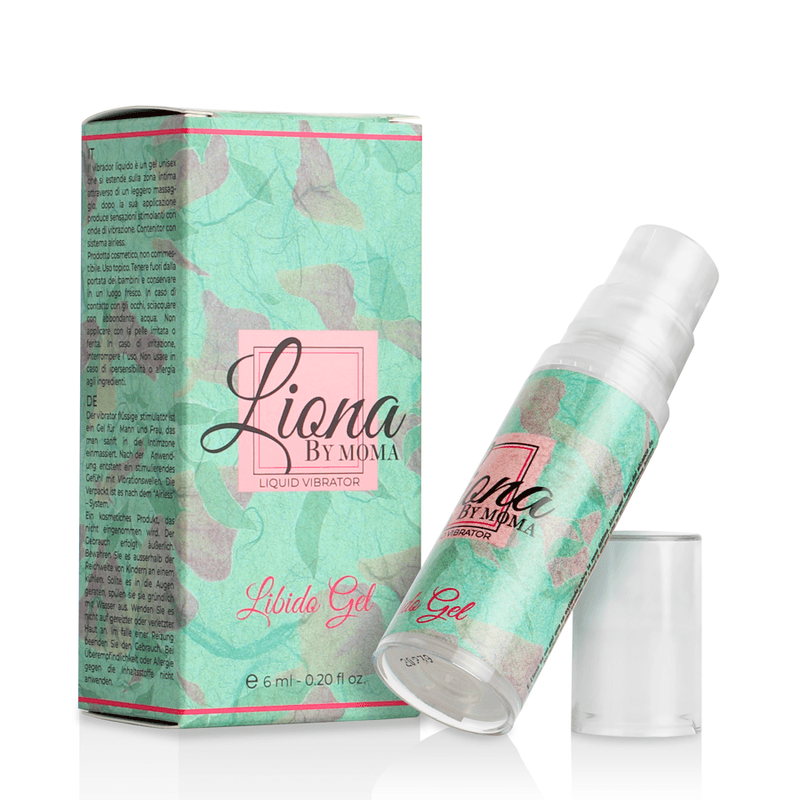 LIONA BY MOMA - Tekoći vibrator Libido gel za libido 6 ml