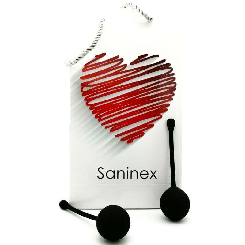 SANINEX - CLEVER GEJŠA KROGLICA, ČRNA