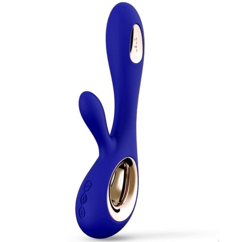 LELO - SORAYA WAVE RABBIT VIBRATOR, POLNOČNO MODRA