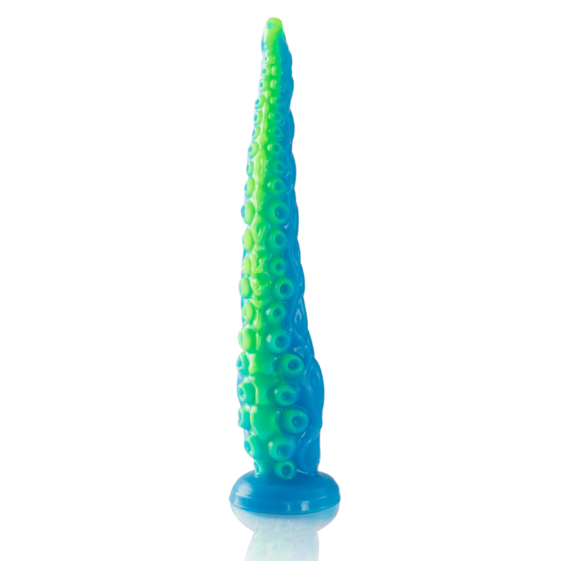 EPIC - SCYLLA FLUORESCENTNI DILDO S TANKIM PIPCIMA VELIKA VELIČINA