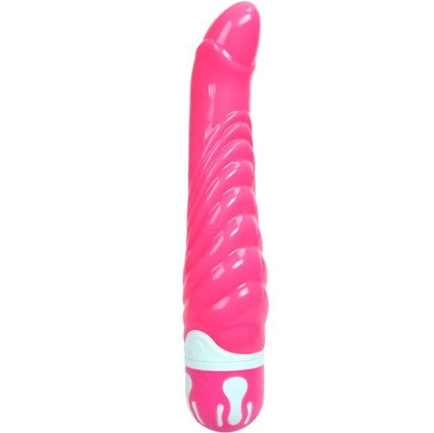 BAILE - REALISTIČNI VIBRATOR THE REALISTIC COCK, ROZA, ZA G-TOČKU, 21,8 CM
