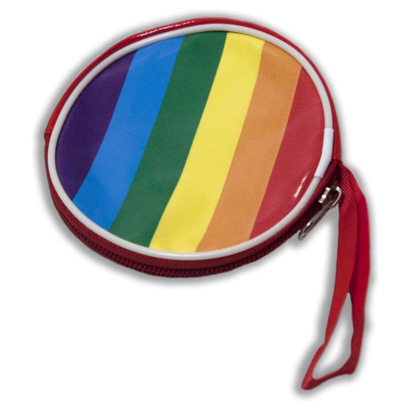 PRIDE - OKROGLA DENARNICA Z ZASTAVO LGBT