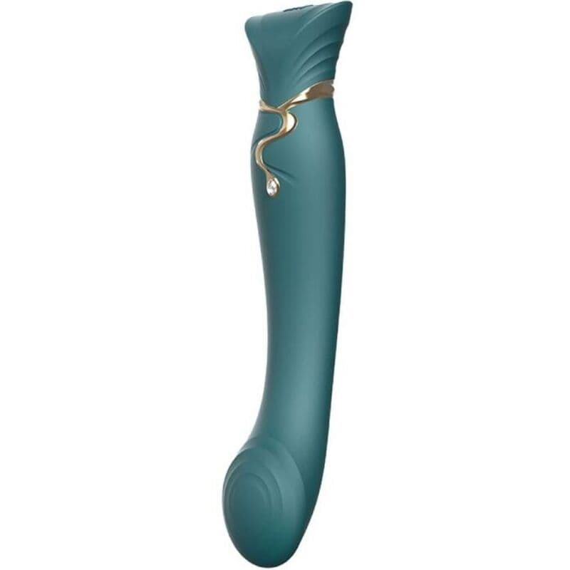 ZALO - QUEEN PULSE WAVE VIBRATOR ZA G-TOČKU ZELENI