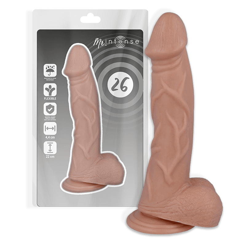 MR INTENSE - 26 realističan dildo, 22 cm Ø 4,4 cm
