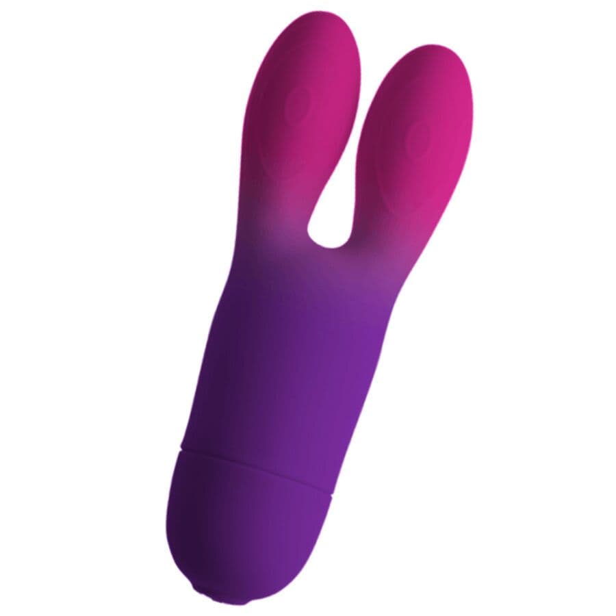 ROCKS-OFF - PROŽNI VIBRATOR GLO-GIRL BUNNY, VIJOLIČEN