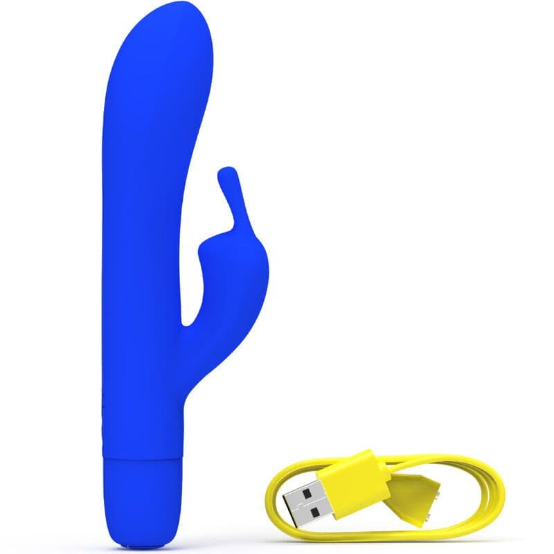 B SWISH - BWILD BUNNY INFINITE CLASSIC PUNJIVI VIBRATOR, PLAVI SILIKON