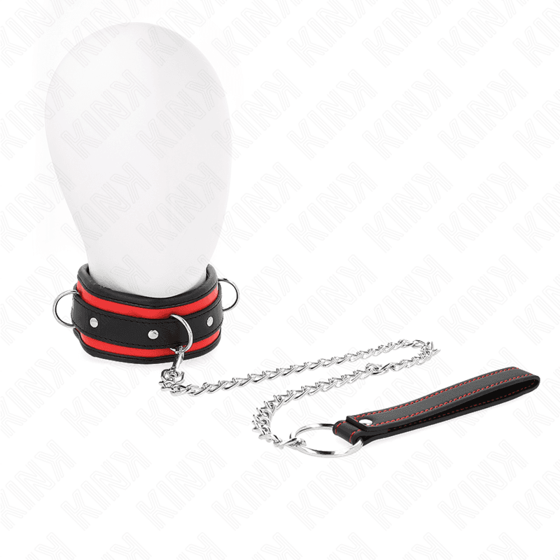 KINK - TEŠKA OGRLICA S POVODCEM 65 CM MODEL 2, PODESIVA 36,5, 50 CM