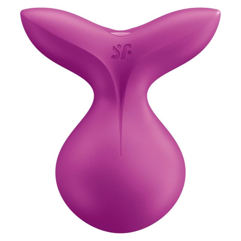 SATISFYER - VIVA LA VULVA 3 NALEŽNI VIBRATOR, VIJOLIČEN