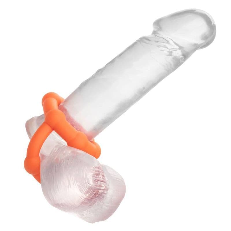 CALEXOTICS - ALPHA ALL STAR OBROČEK ZA PENIS, ORANŽEN