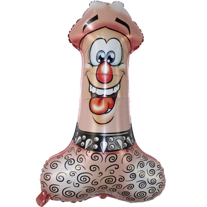 DIABLO PICANTE - BALON ZA ZABAVU U OBLIKU PENISA SA SADO MOTIVOM
