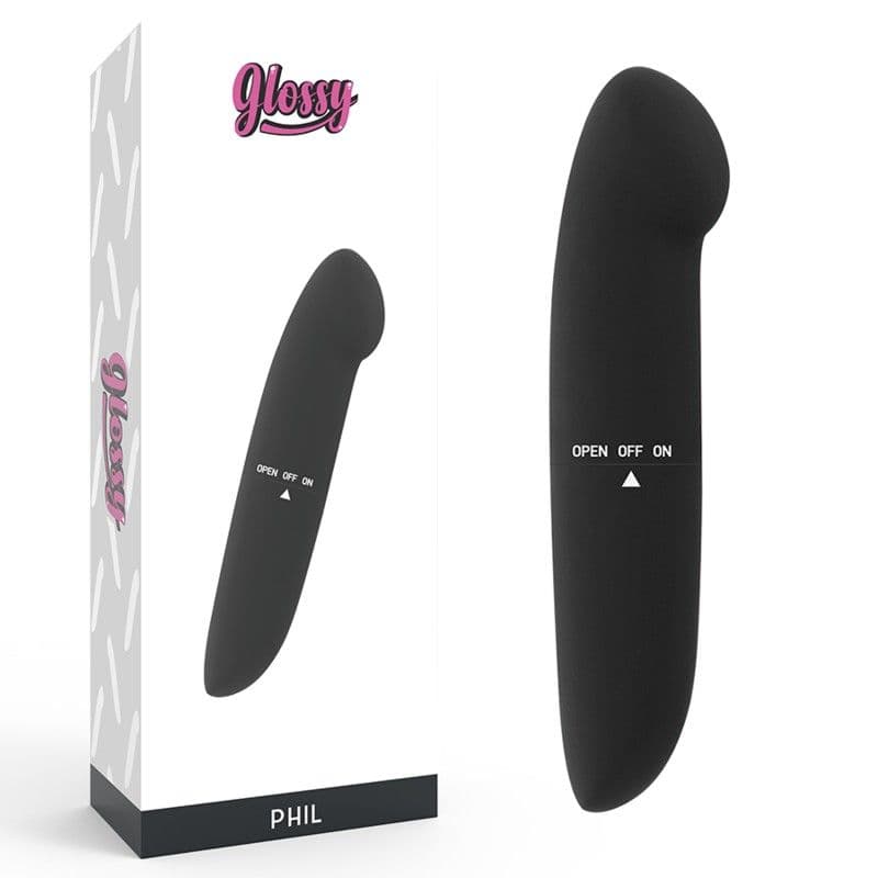 Vibrator sjajno crn