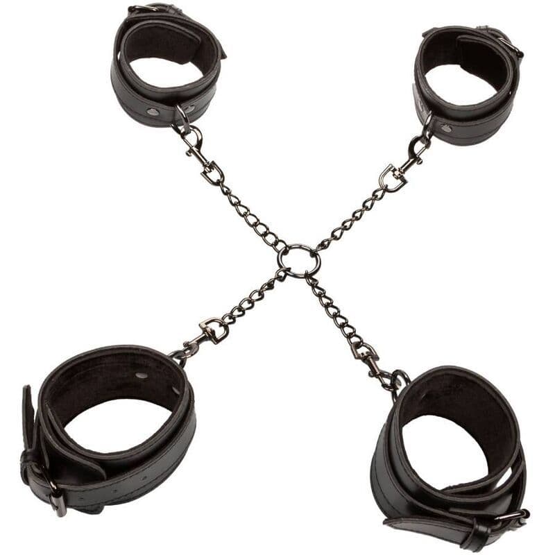 CalExotics Euphoria komplet vezi za roke in noge (hog tie)