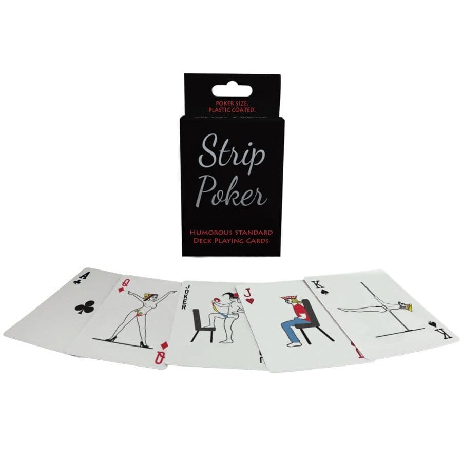 KHEPER GAMES - MAZZO DI CARTE DA GIOCO UMORISTICO PER STRIP POKER