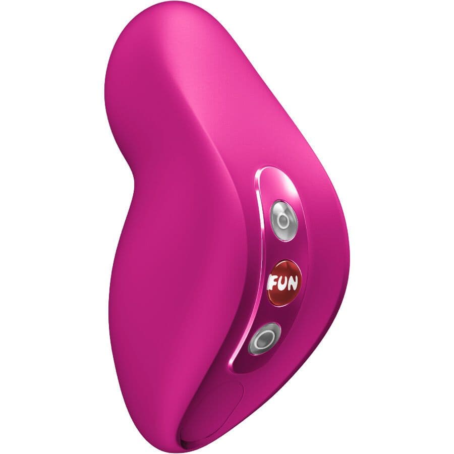FUN FACTORY - ALLURE DVOSTRUKI VIBRATOR SA ZRAČNIM PULSIRANJEM, MAGENTA