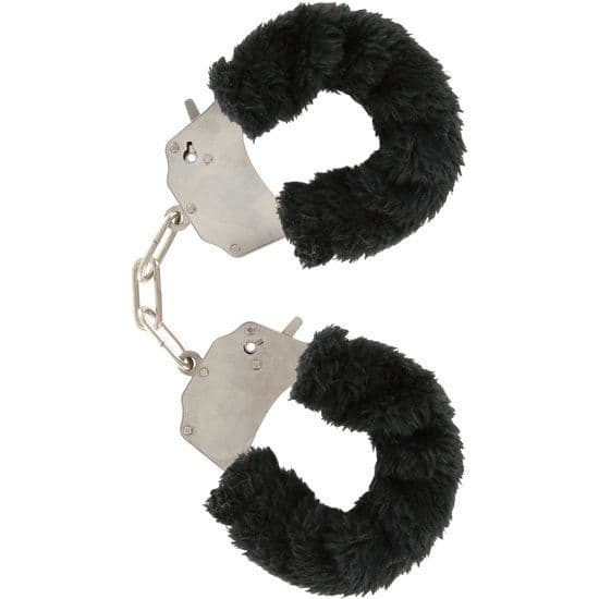 Furry fun cuffs bondage schwarz
