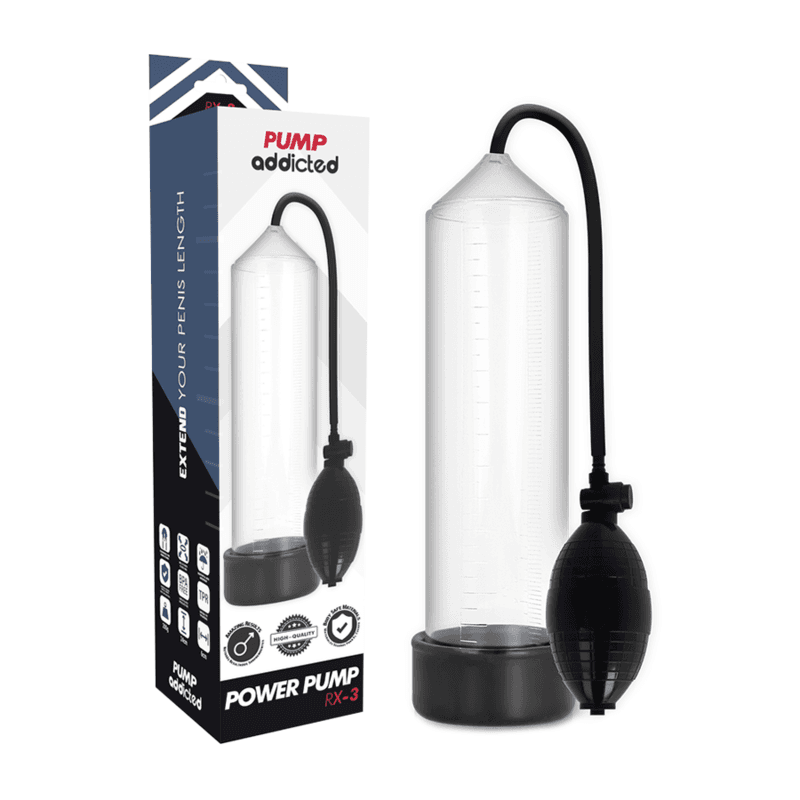 PUMP ADDICTED - RX3 PROZIRNA PUMPA ZA PENIS
