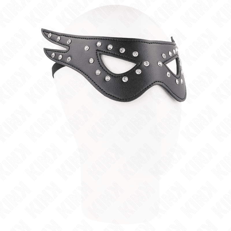 KINK - ZAVODLJIVA MASKA OD UMJETNE KOŽE MODEL 2 27 X 13 CM