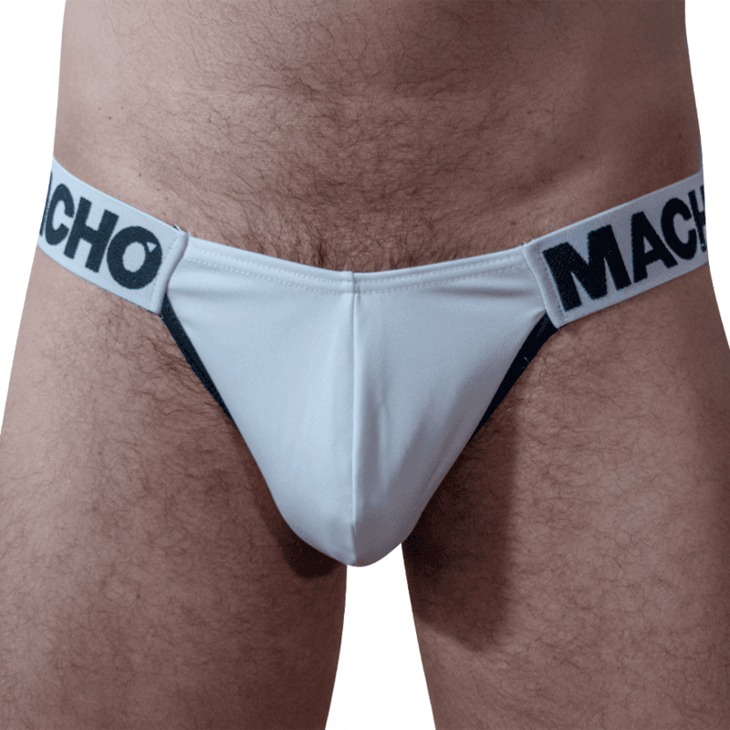 MACHO - MCH009 BIJELO DONJE RUBLJE S BOČNOM KOPČOM