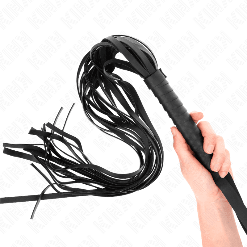 KINK, CRNI BIČ S KRATKOM DRŠKOM I DUGIM REPOM 70 CM