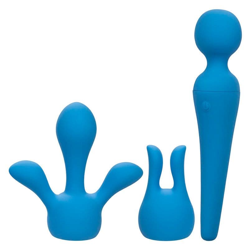 CALEXOTICS - COUTURE KIT MASAŽNI ŠTAPIĆ VIBRATOR 10 VIBRACIJA PLAVI