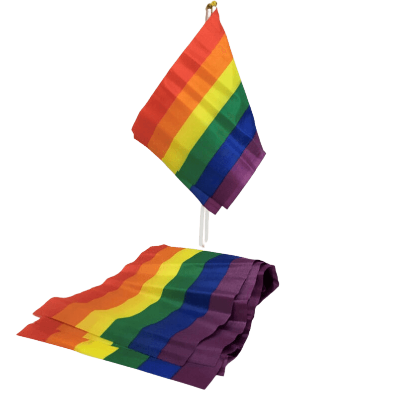 PRIDE - MALA ZASTAVICA Z ZASTAVO LGBT