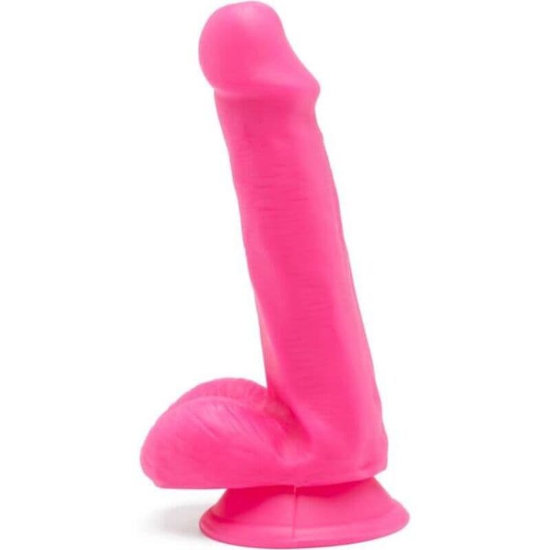 GET REAL, DILDO HAPPY DICKS S TESTISIMA 12 CM ROZI