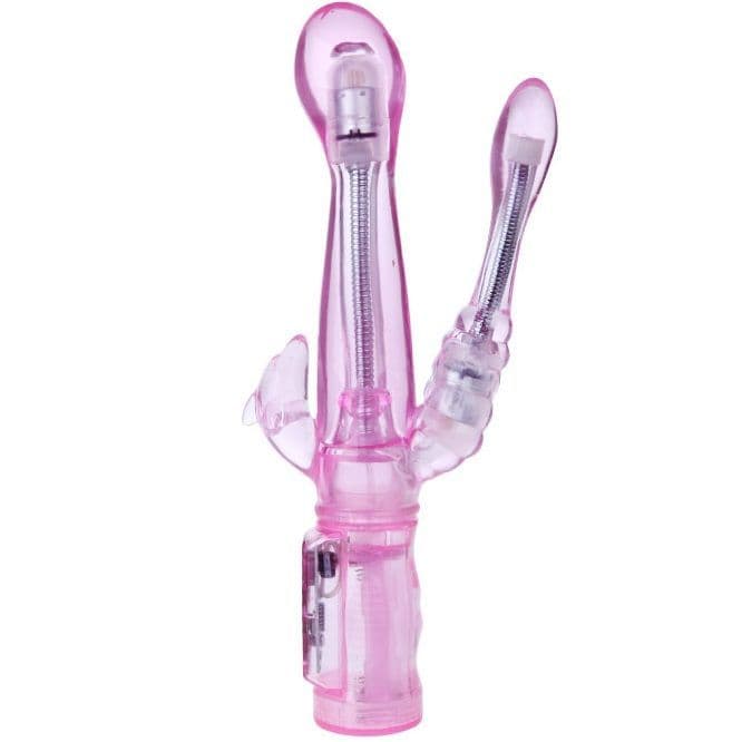 BAILE - SAVITLJIVI VIBRATOR S ANALNIM STIMULATOROM