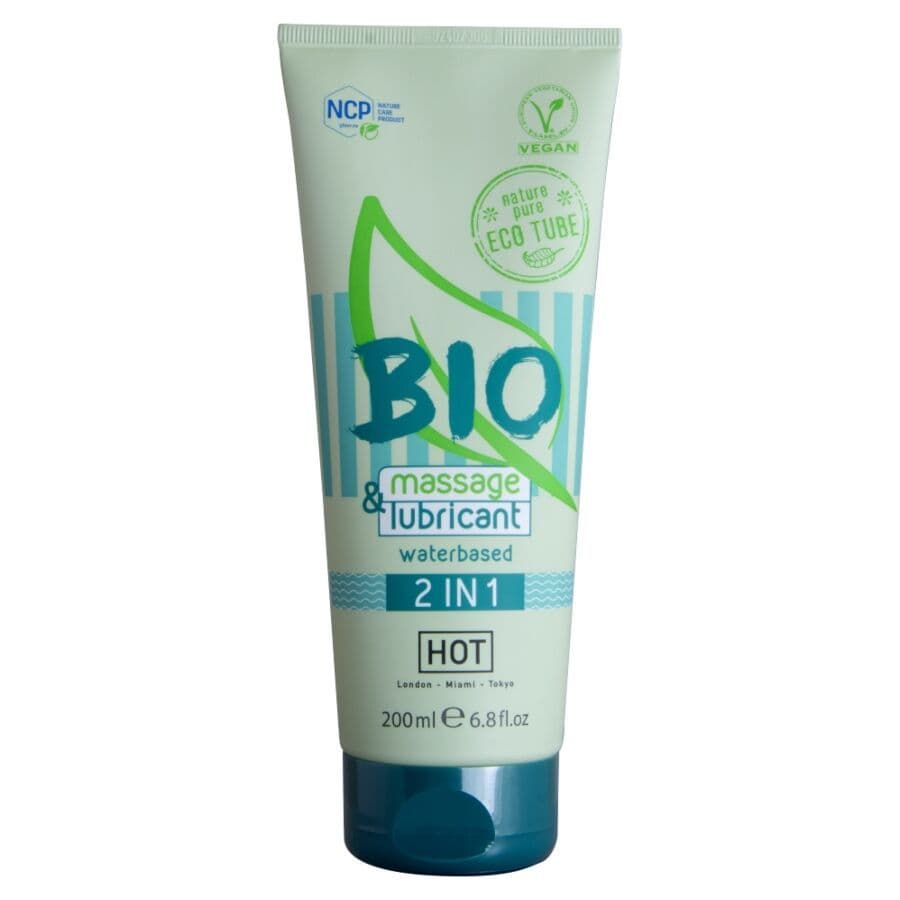 HOT - BIO MASAŽNI GEL I LUBRIKANT NA BAZI VODE 2U1 200 ML