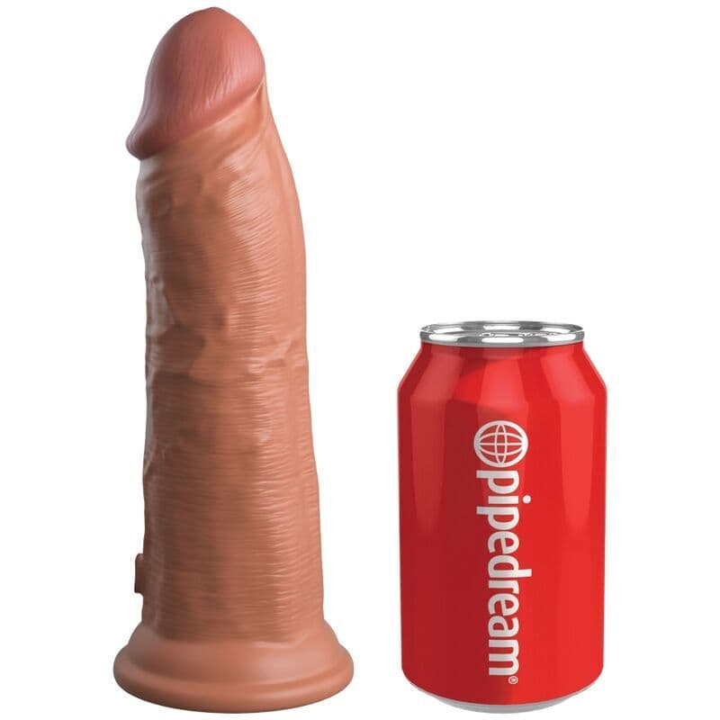 KING COCK ELITE REALISTIČAN SILIKONSKI DILDO 20,3 CM, KARAMEL