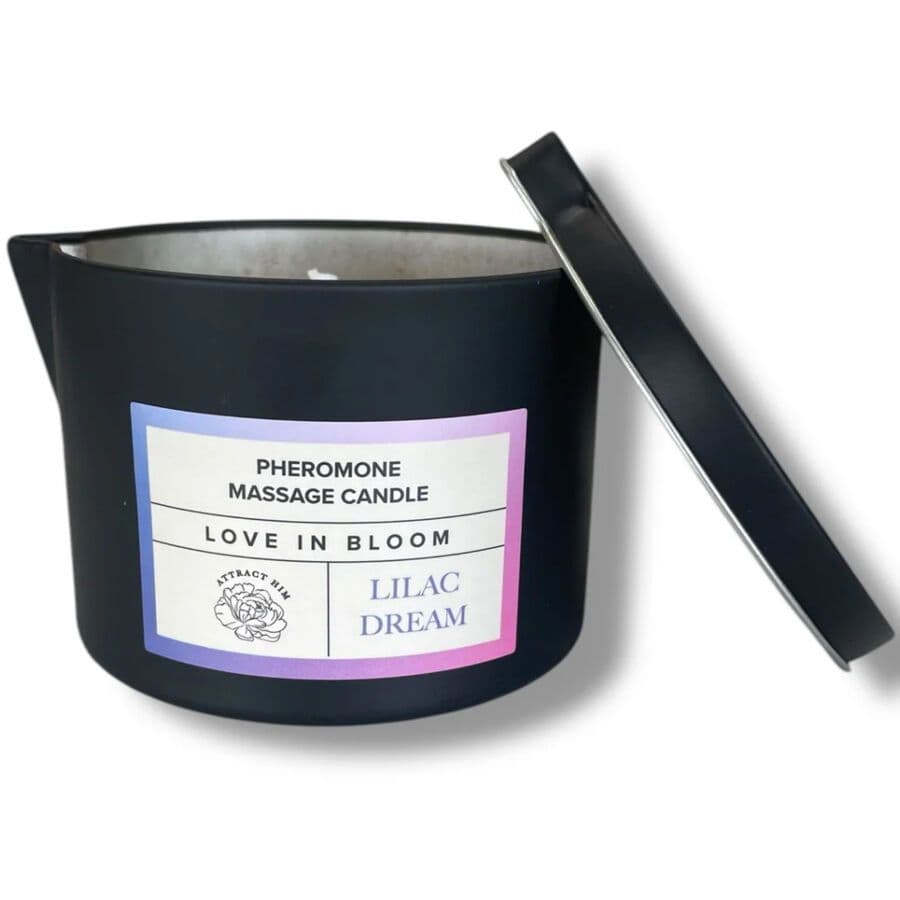 EYE OF LOVE - Bloom masažna svijeća Indica Lilac Dream, 150 ml