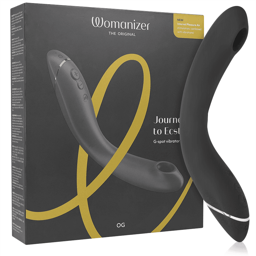 WOMANIZER OG VIBRATOR ZA TOČKO G, SKRILAVO SIVA