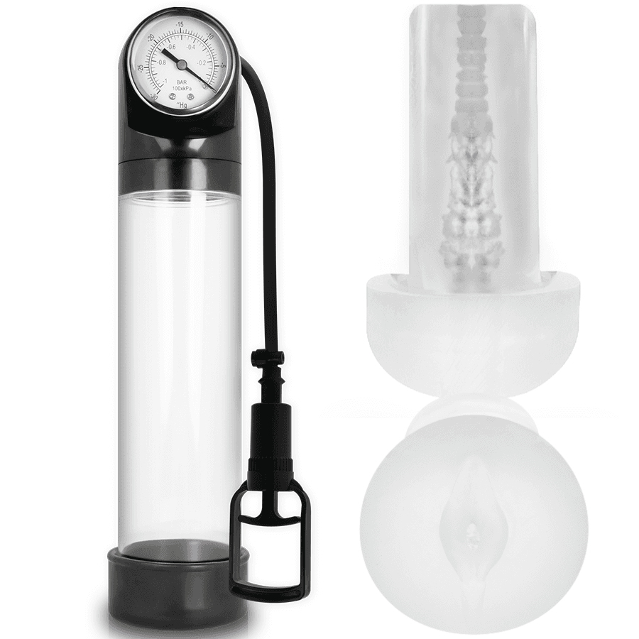 PUMP ADDICTED - RX9 PROZIRNA PUMPA ZA PENIS S MASTURBATOROM
